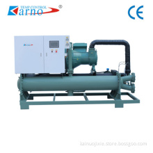 Customized production of screw chillers